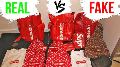 is there fake supreme clothing